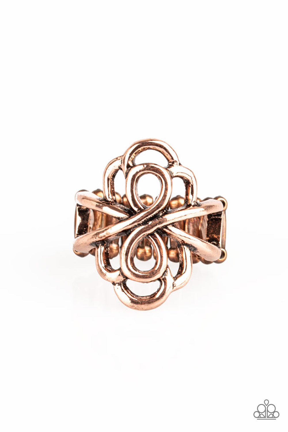 Paparazzi ring - Ever Entwined - Copper