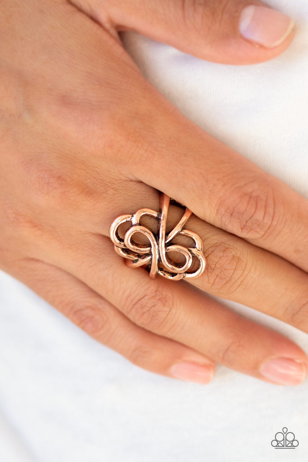 Paparazzi ring - Ever Entwined - Copper