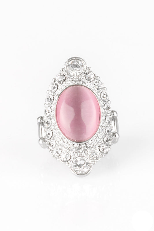 Paparazzi ring - Riviera Royalty - Pink