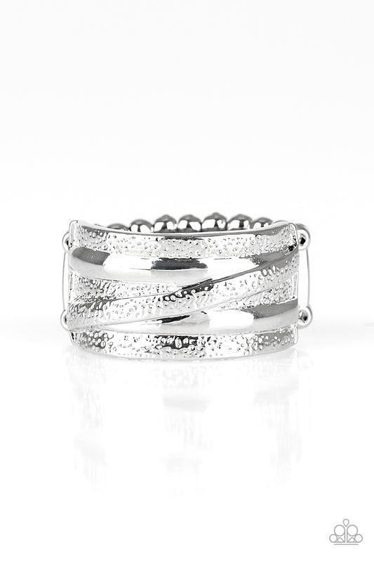 Paparazzi Rings - Rise and Shine - Silver