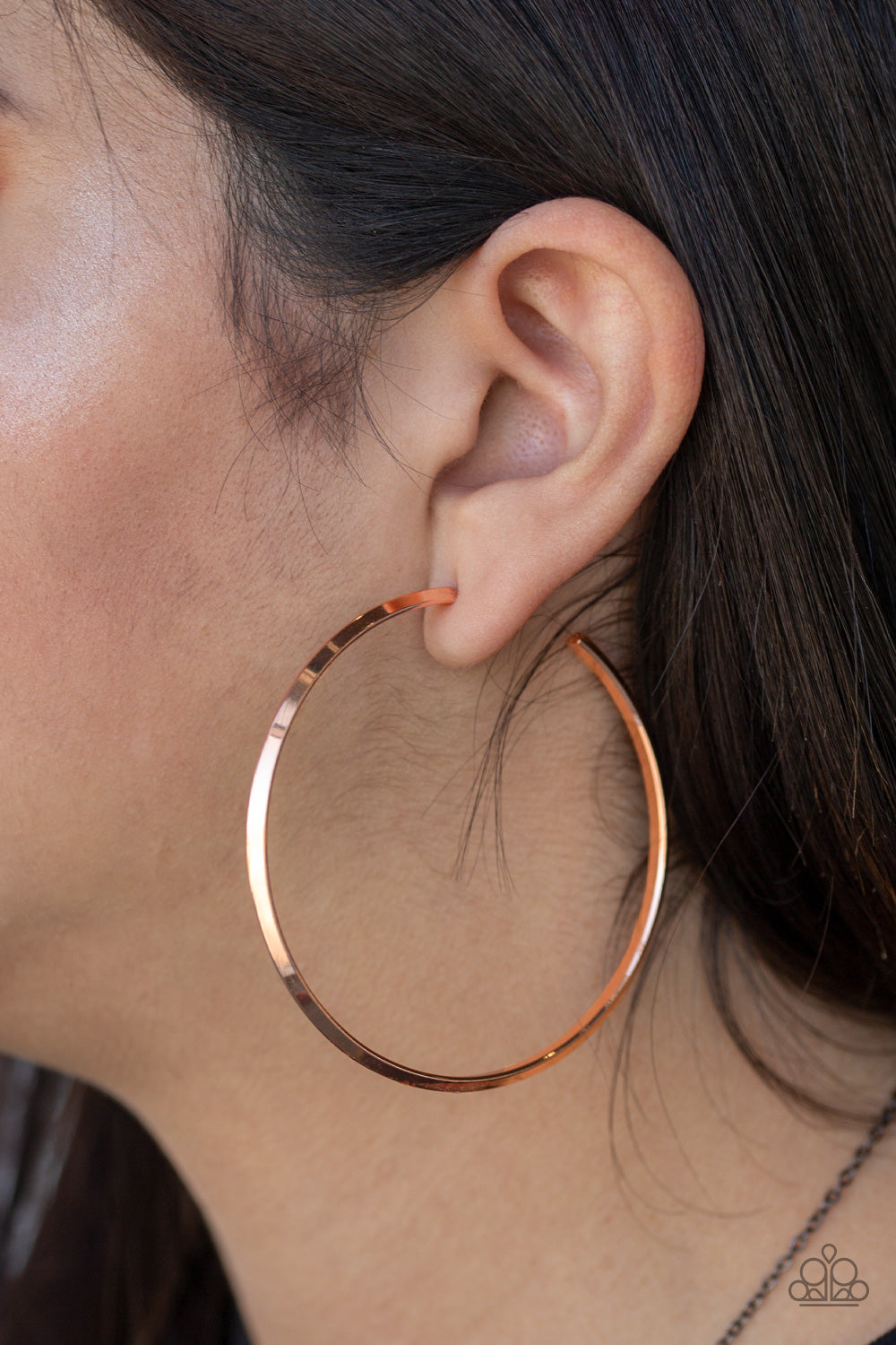 Paparazzi earring - 5th Avenue Attitude - Copper