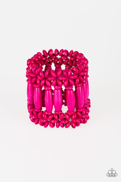 Paparazzi bracelet - Barbados Beach Club - Pink