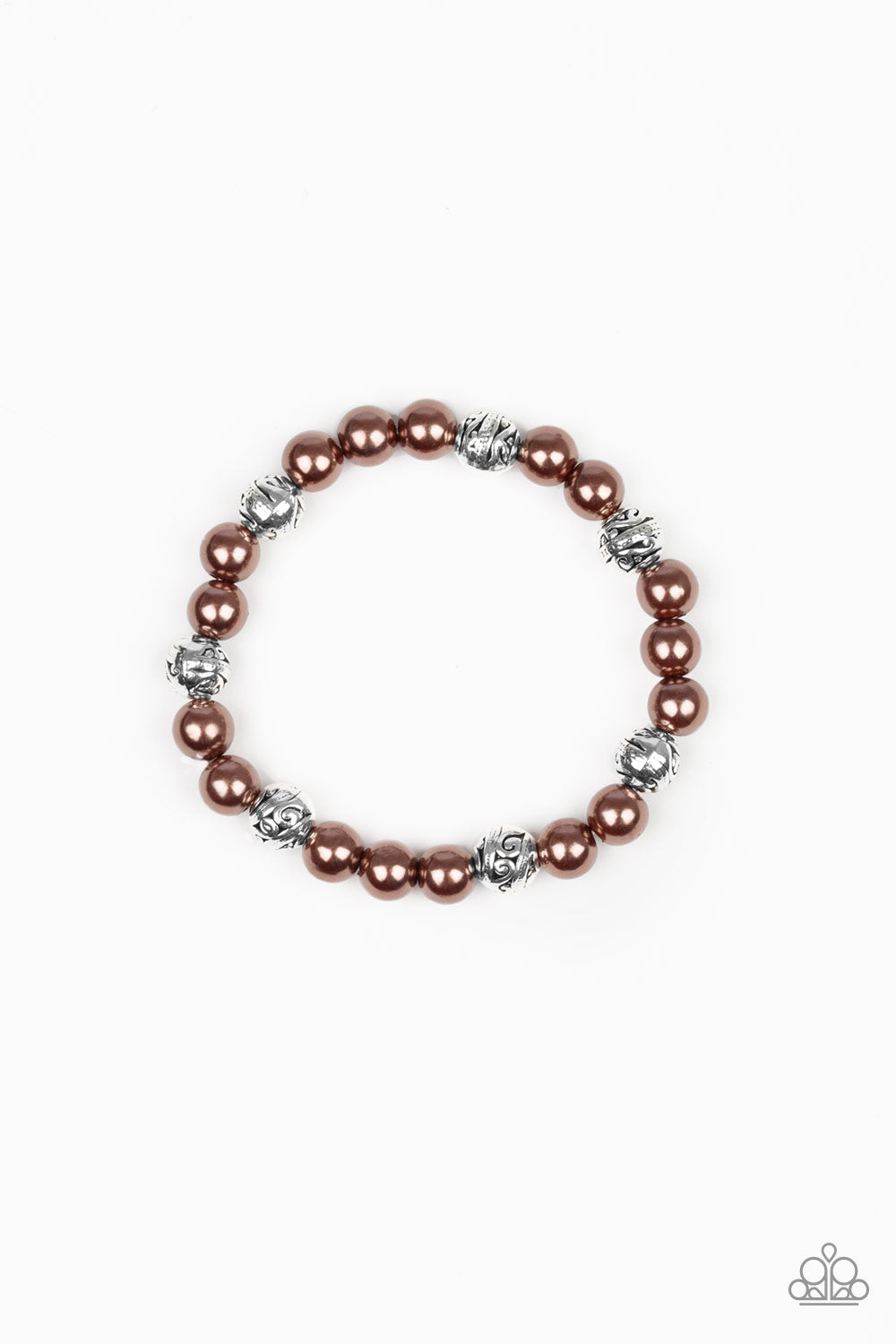 Paparazzi Bracelets - Poised For Perfection - Brown