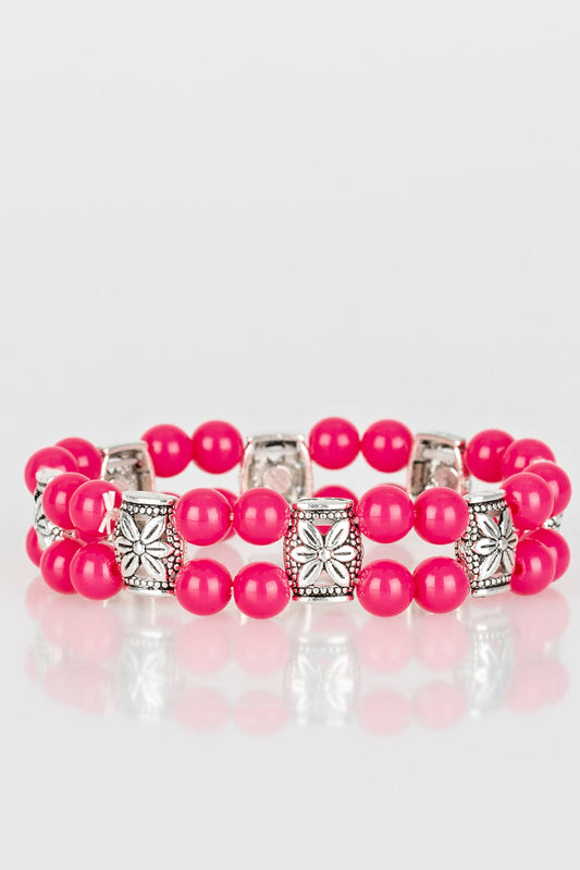 Paparazzi Bracelets - Daisy Debutante - Pink