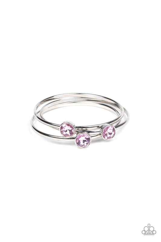 Paparazzi Bracelets - Be All You Can Bedazzle - Pink