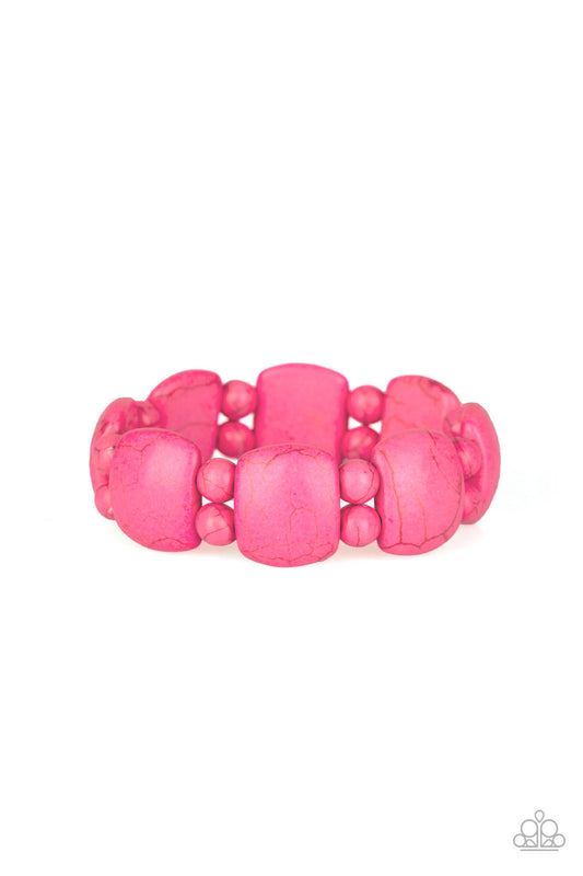 Paparazzi Bracelets - Don't Be So Nomadic! - Pink