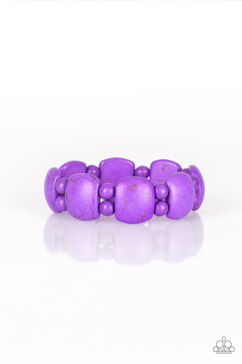 Paparazzi Bracelets - Dont Be So NOMADIC! - Purple