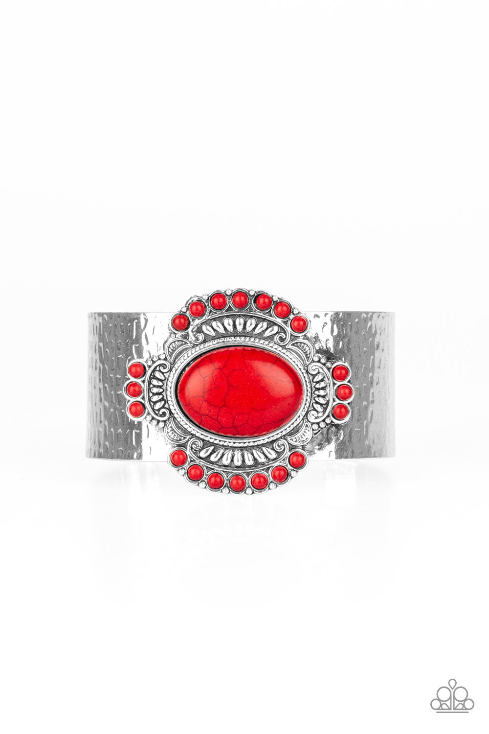 Paparazzi Bracelets - Canyon Crafted - Red