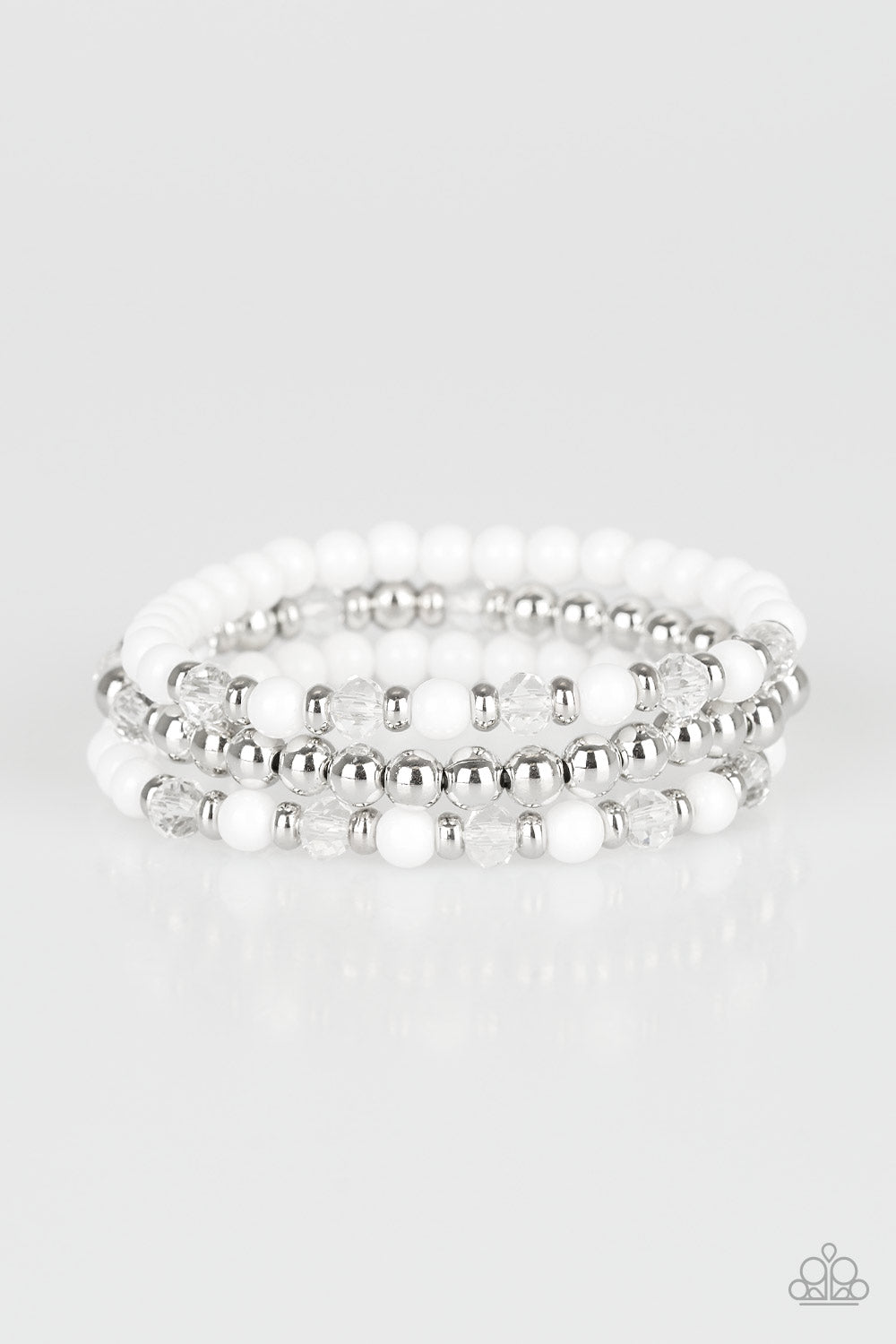 Paparazzi Bracelets - Irresistibly Irresistible - White