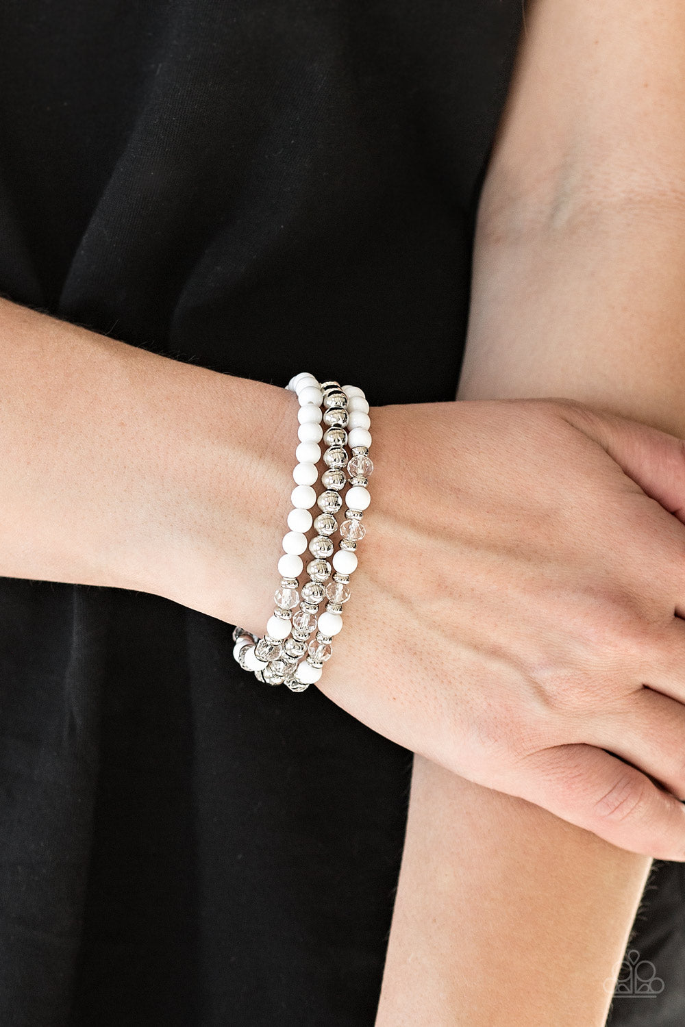 Paparazzi Bracelets - Irresistibly Irresistible - White