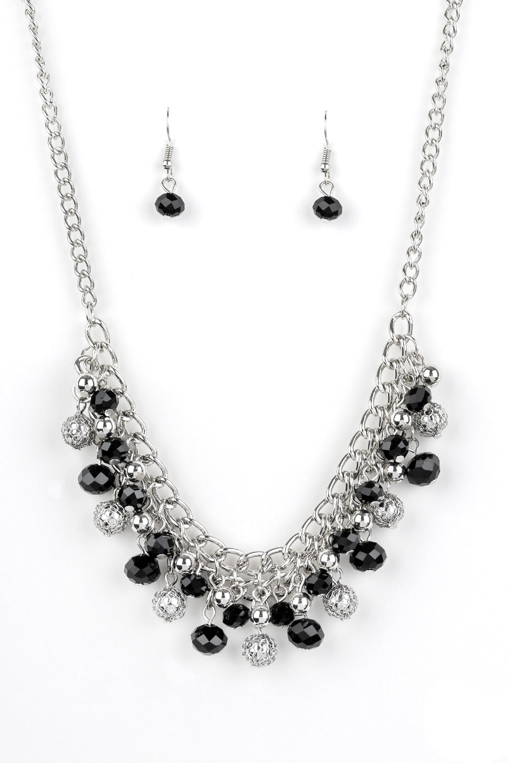 Paparazzi Necklaces - Party Spree - Black