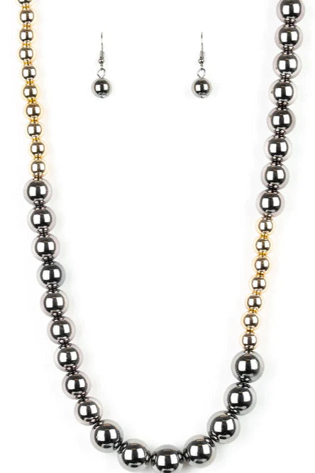 Paparazzi Necklaces - Power to the People - Black