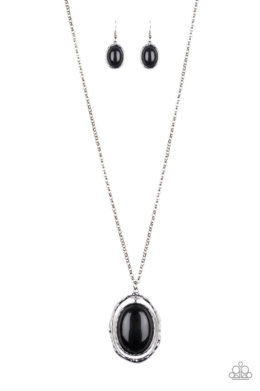 Paparazzi Necklaces - Harbor Harmony - Black