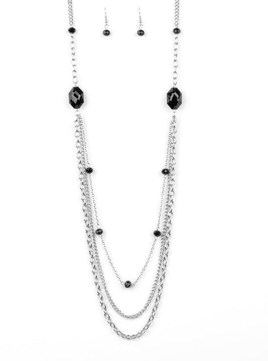Paparazzi Necklaces - Dare To Dazzle - Black