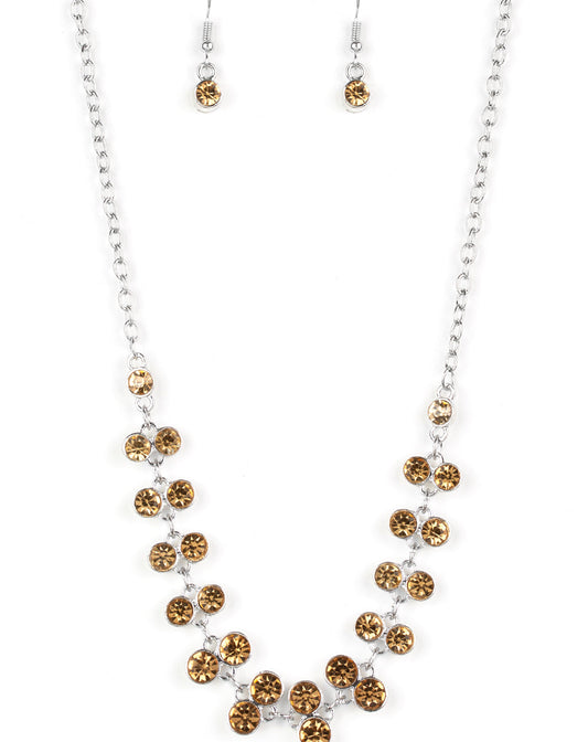 Paparazzi Necklaces - Super Starstruck - Brown