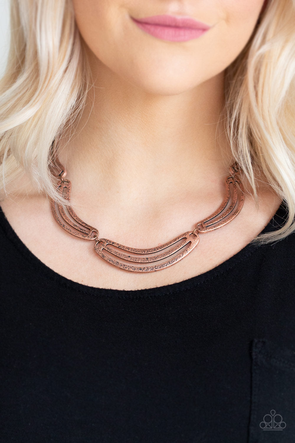 Paparazzi Necklaces - Palm Springs Pharaoh - Copper
