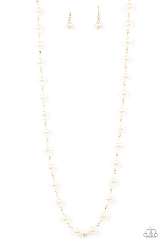 Paparazzi Necklaces - Behind The Scenes - Gold