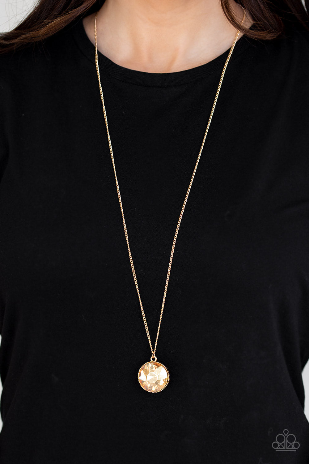 Paparazzi Necklaces - Dauntless Diva - Gold