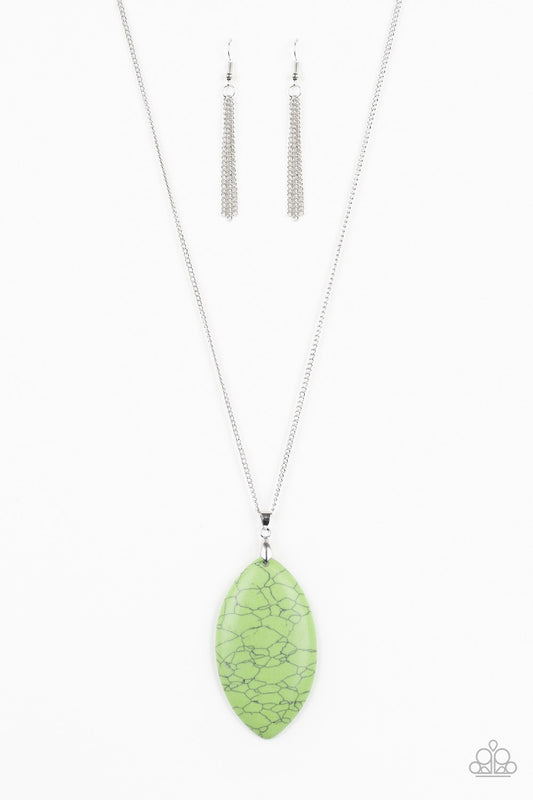 Paparazzi Necklaces - Santa Fe Simplicity - Green
