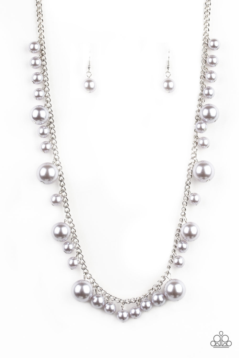Paparazzi necklace - Theres Always Room At The Top - Silver