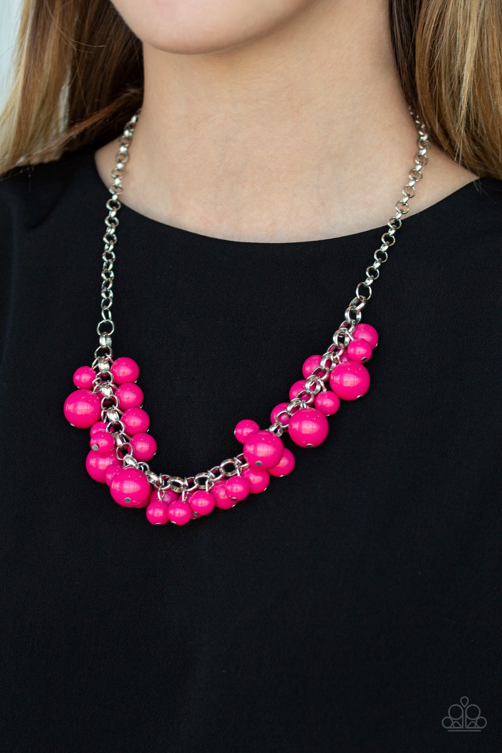 Paparazzi Necklaces - Walk This Broadway - Pink