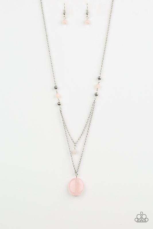 Paparazzi Necklaces - Time To Hit the ROAM - Pink