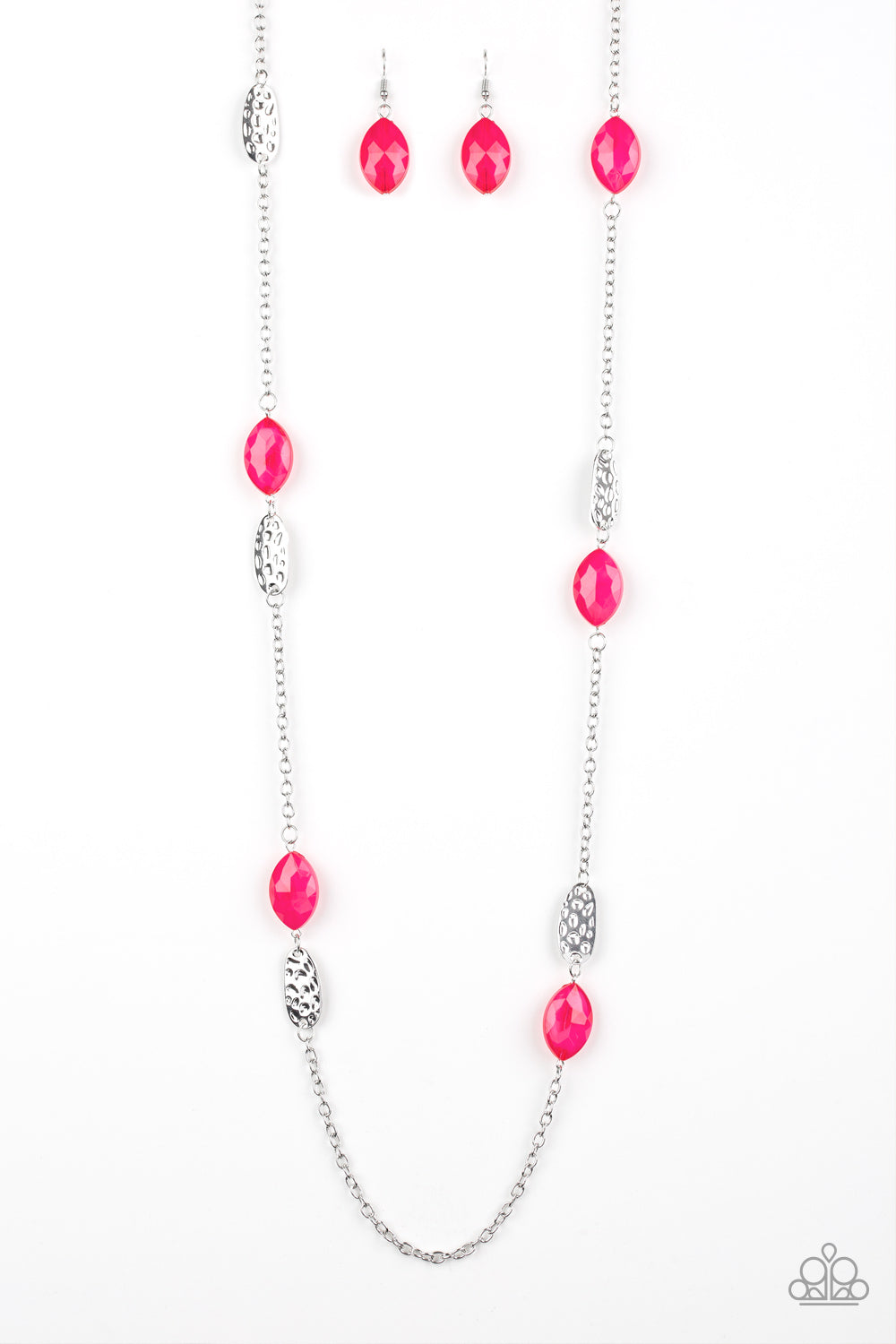 Paparazzi Necklaces - Beachfront Beauty - Pink