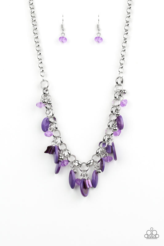 Paparazzi Necklaces - I Want To SEA the World - Purple