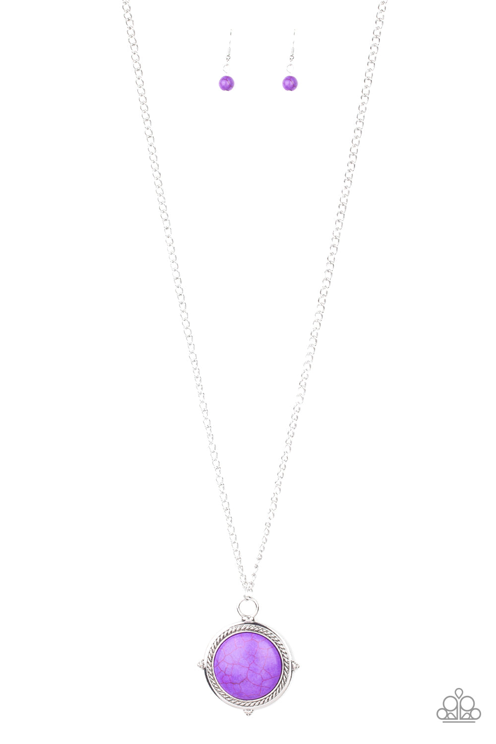 Paparazzi Necklaces - Desert Equinox - Purple