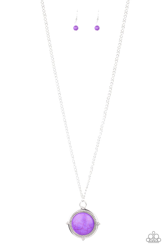 Paparazzi Necklaces - Desert Equinox - Purple