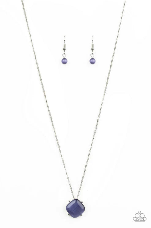 Paparazzi Necklaces - You Glow Girl - Purple
