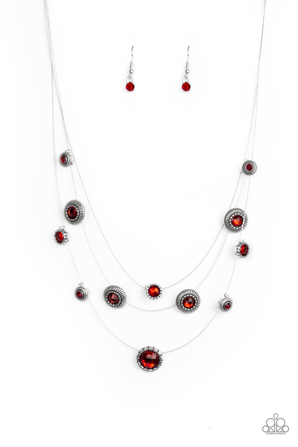 Paparazzi Necklaces - SHEER Thing! - Red