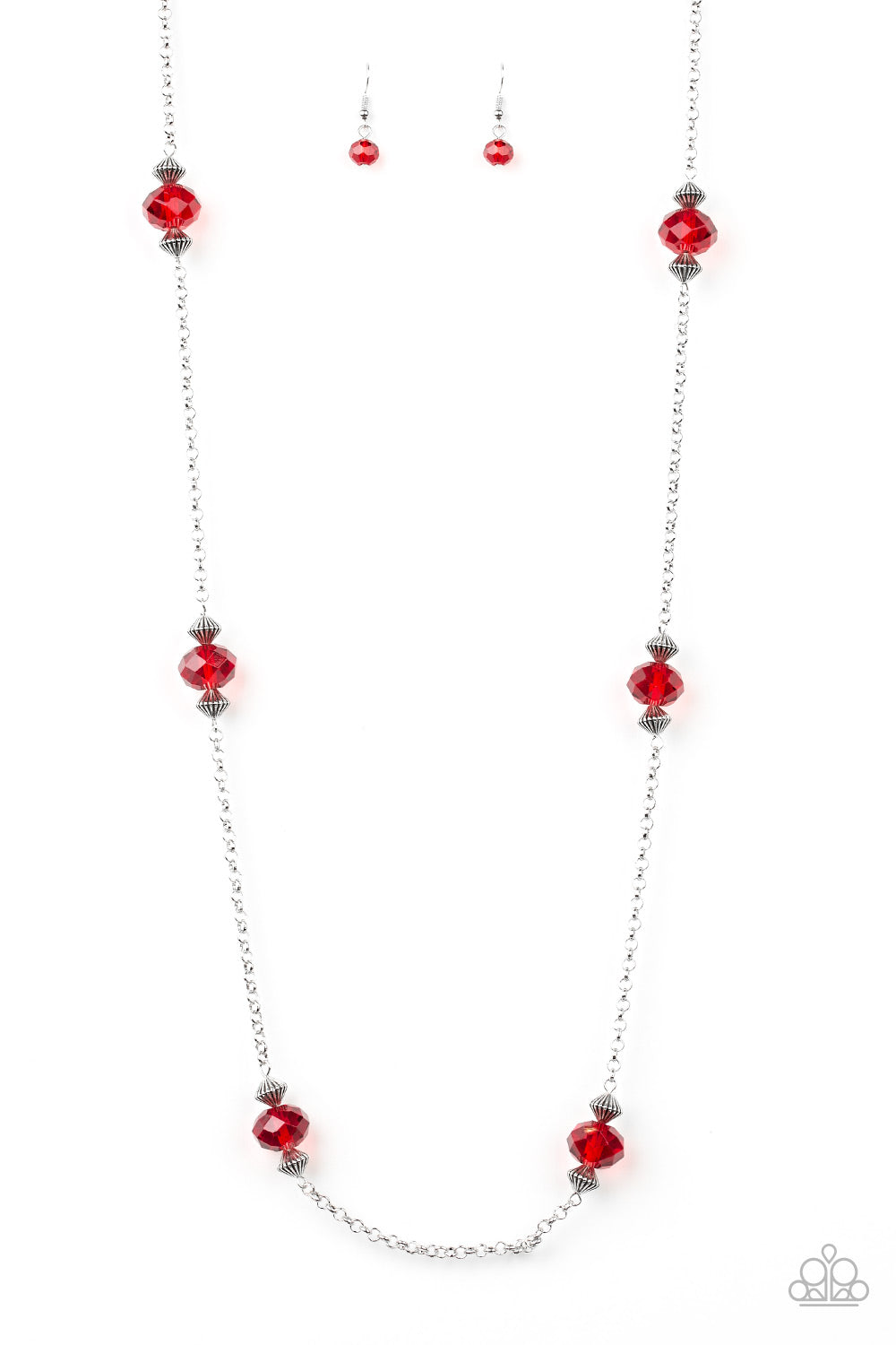 Paparazzi necklace - Season of Sparkle - Red