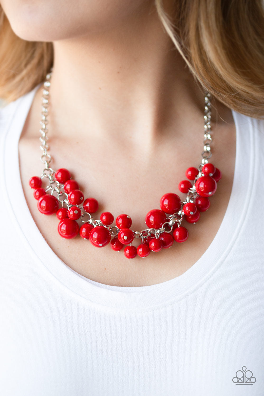 Paparazzi Necklaces - Walk This Broadway - Red