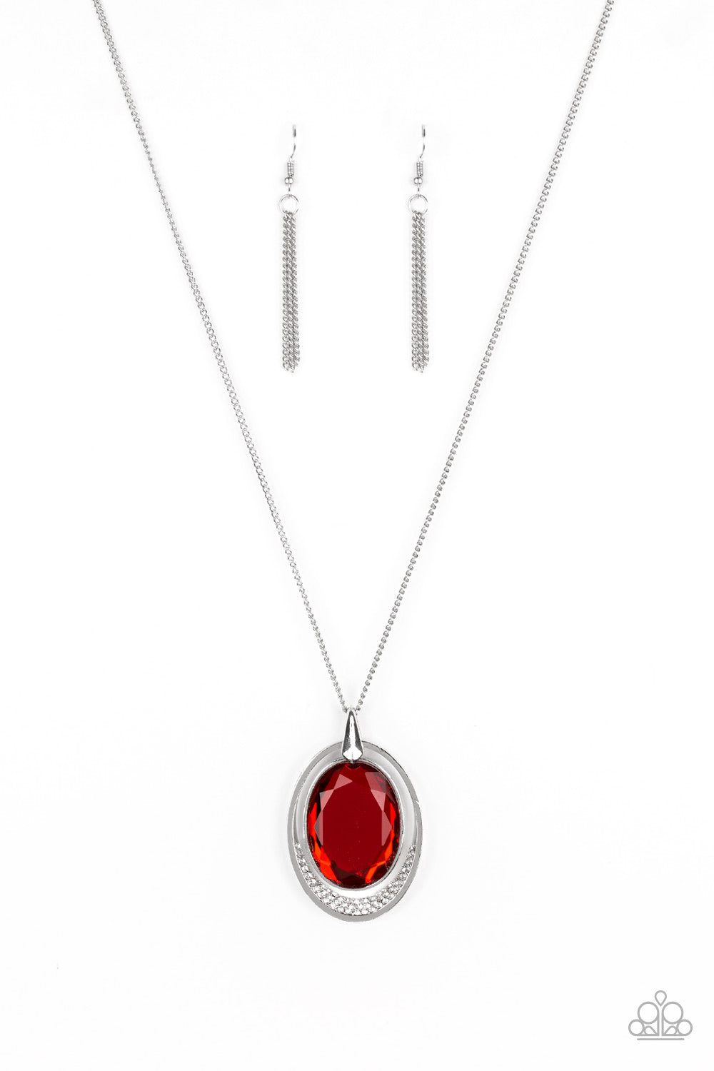 Paparazzi Necklaces - Metro Must-Have - Red