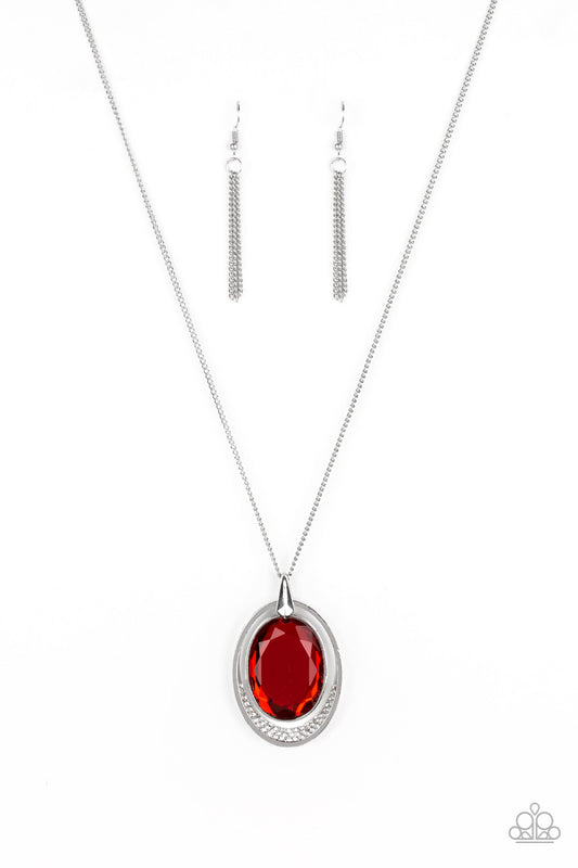 Paparazzi Necklaces - Metro Must-Have - Red