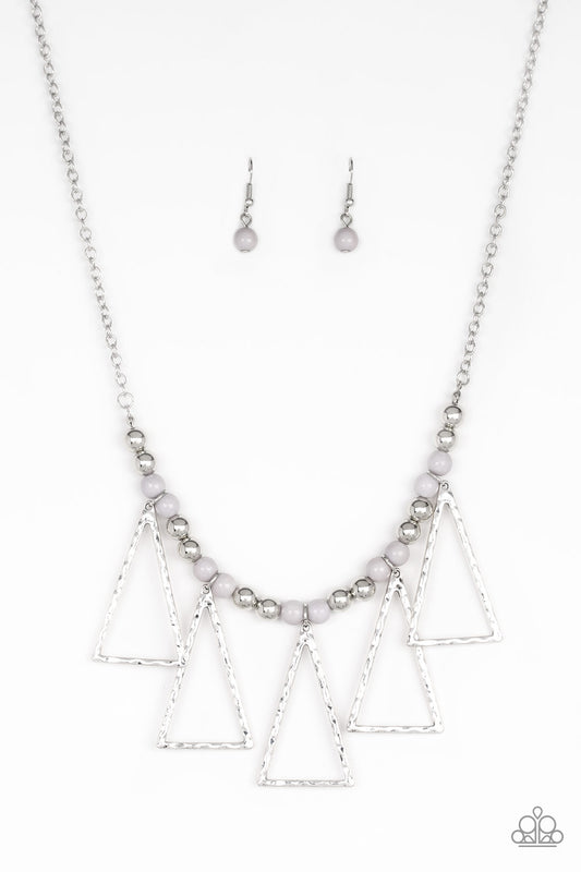 Paparazzi Necklaces - Terra Nouveau - Silver