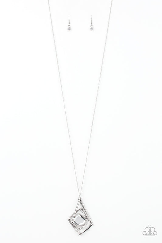 Paparazzi Necklaces - A MODERN Citizen - White