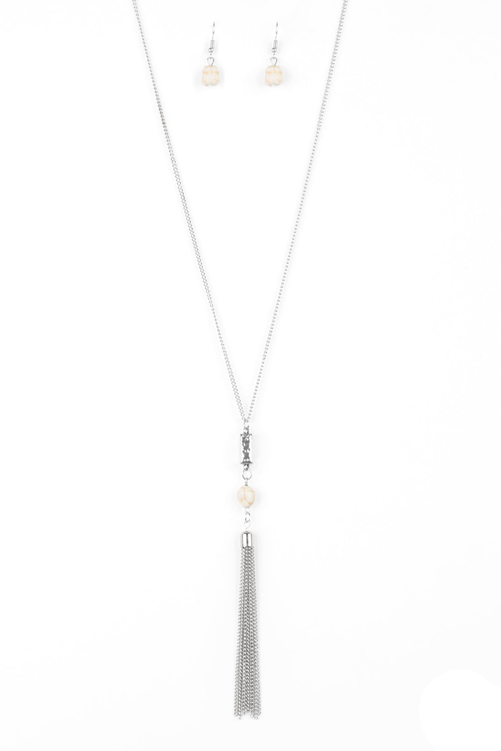 Paparazzi Necklaces - Wild Horse Wonder - White