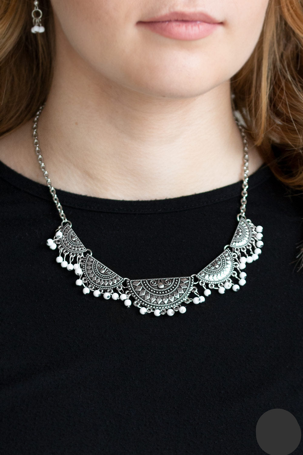 Paparazzi Necklaces - Boho Baby - White