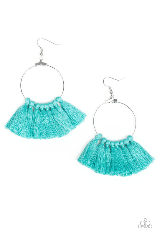 Paparazzi earrings - Peruvian Princess - Blue