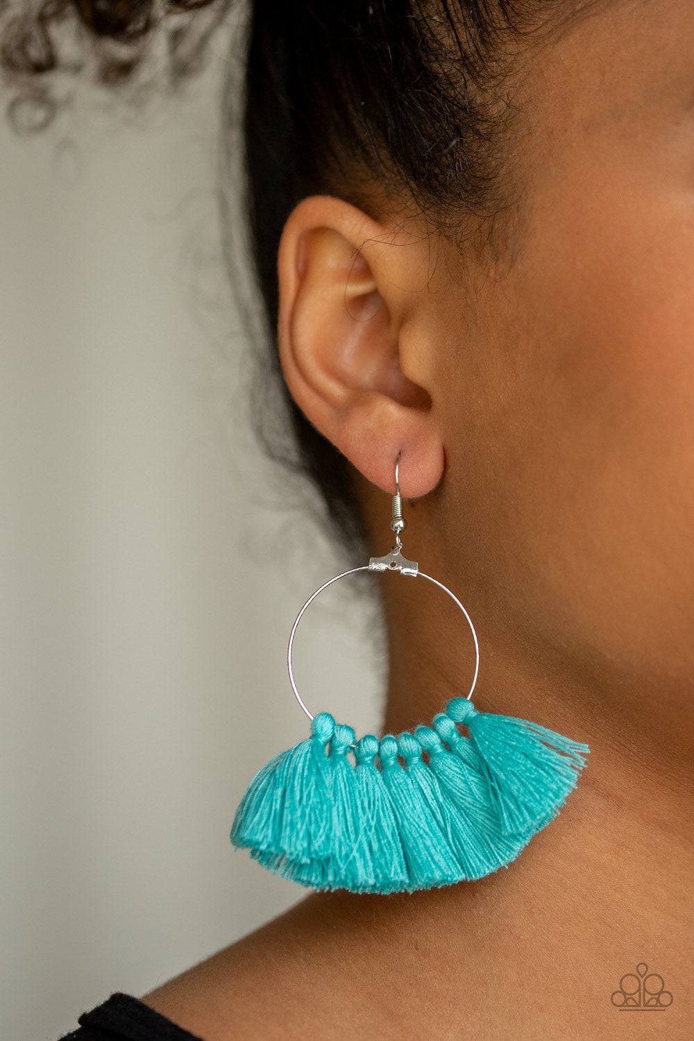 Paparazzi earrings - Peruvian Princess - Blue