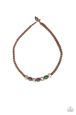 Paparazzi Urban Collection - - The Great Alp - Brown - Necklace