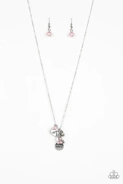 Paparazzi Necklaces - That's My Mom - Pink