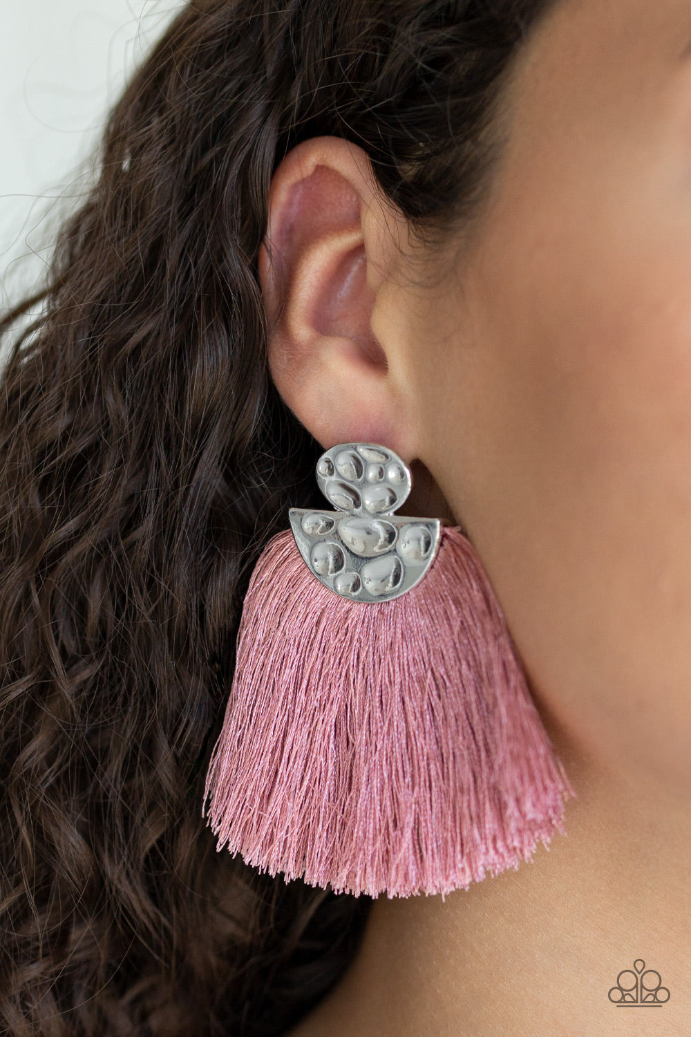 Paparazzi earring - Make Some PLUME - Pink