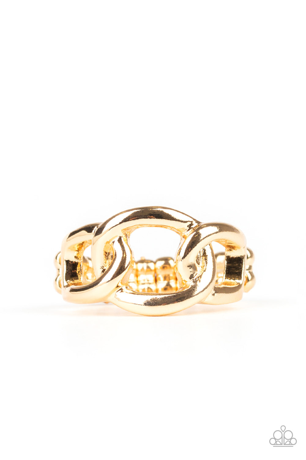Paparazzi Rings - Well Connected - Gold