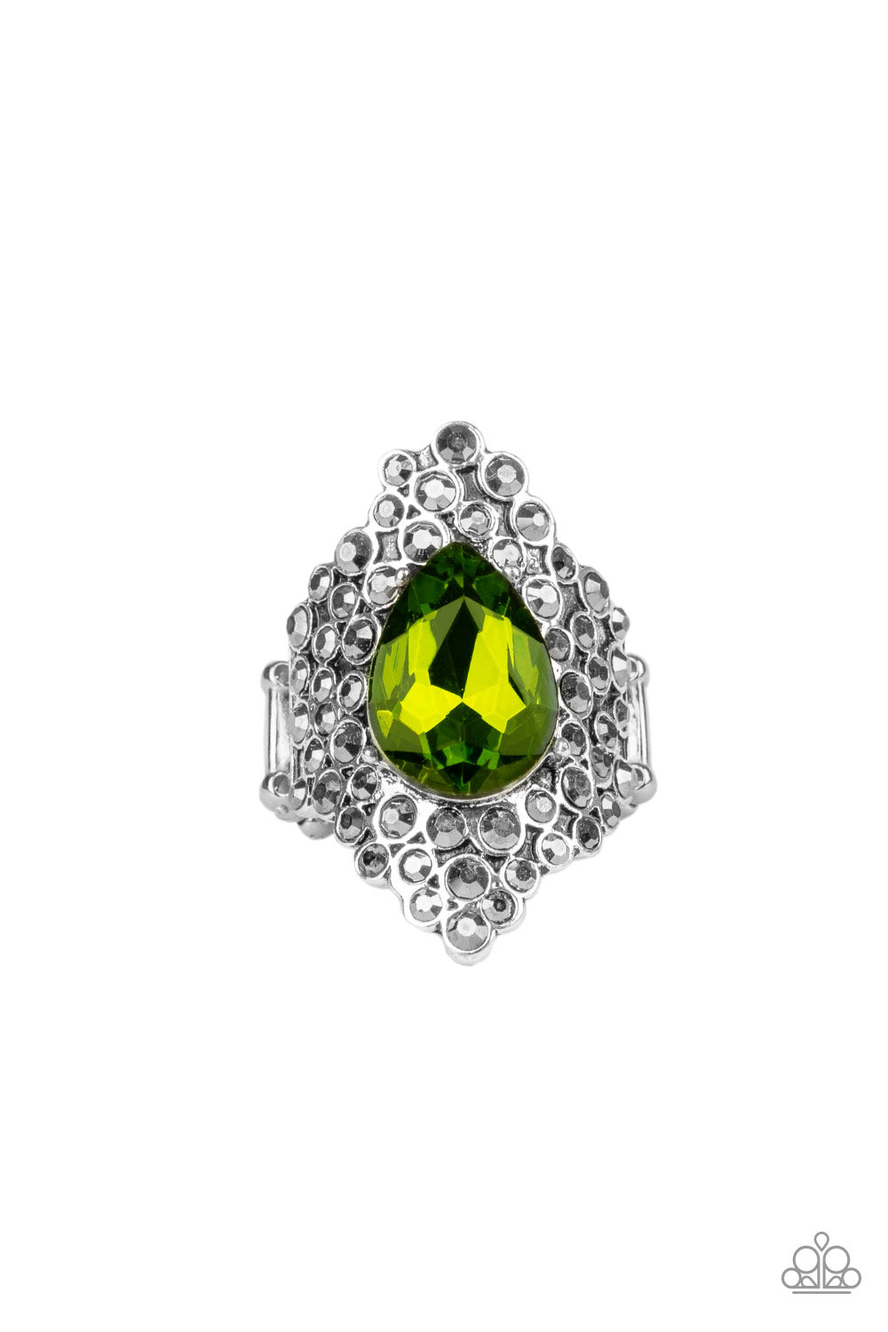 Paparazzi Rings - Hollywood Heiress - Green