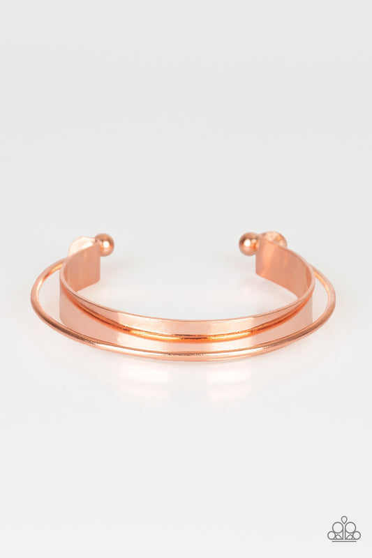 Paparazzi Bracelets cuff - Avant-MOD - Copper
