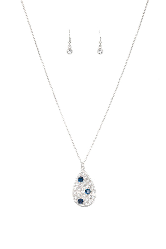Paparazzi Necklaces - Sparkle All The Way - Blue