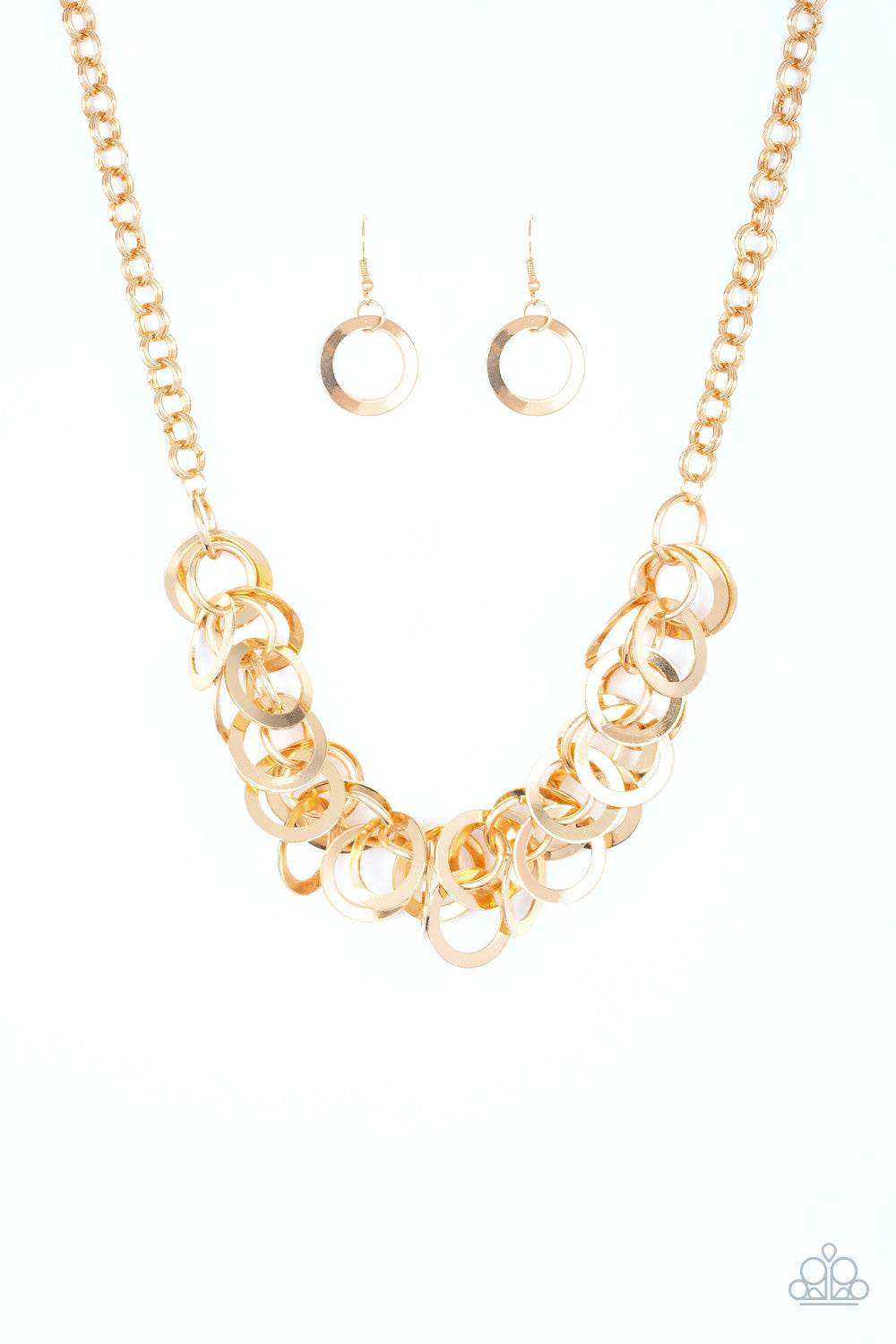 Paparazzi Necklaces - Ringing In The bling - Gold